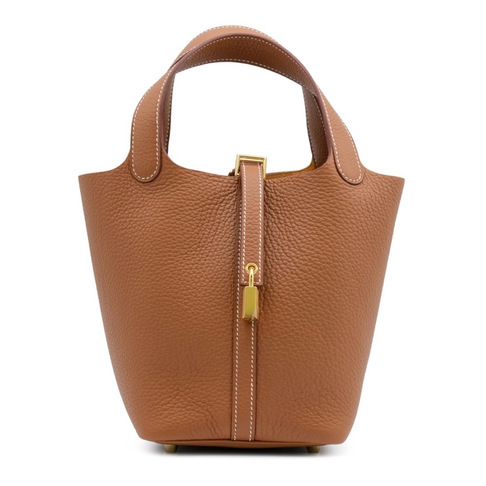 HERMES Picotin Lock 22 - Gold on Gold - 2023